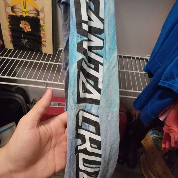 Vintage tie-dye Santa Cruz long-sleeve t-shirt - Picture 6 of 6